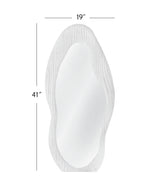 Bassett Matte White Dianne Wall Mirror