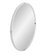 Bassett Acrylic / Brushed Nickel Liza Wall Mirror
