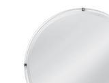 Bassett Acrylic / Brushed Nickel Liza Wall Mirror