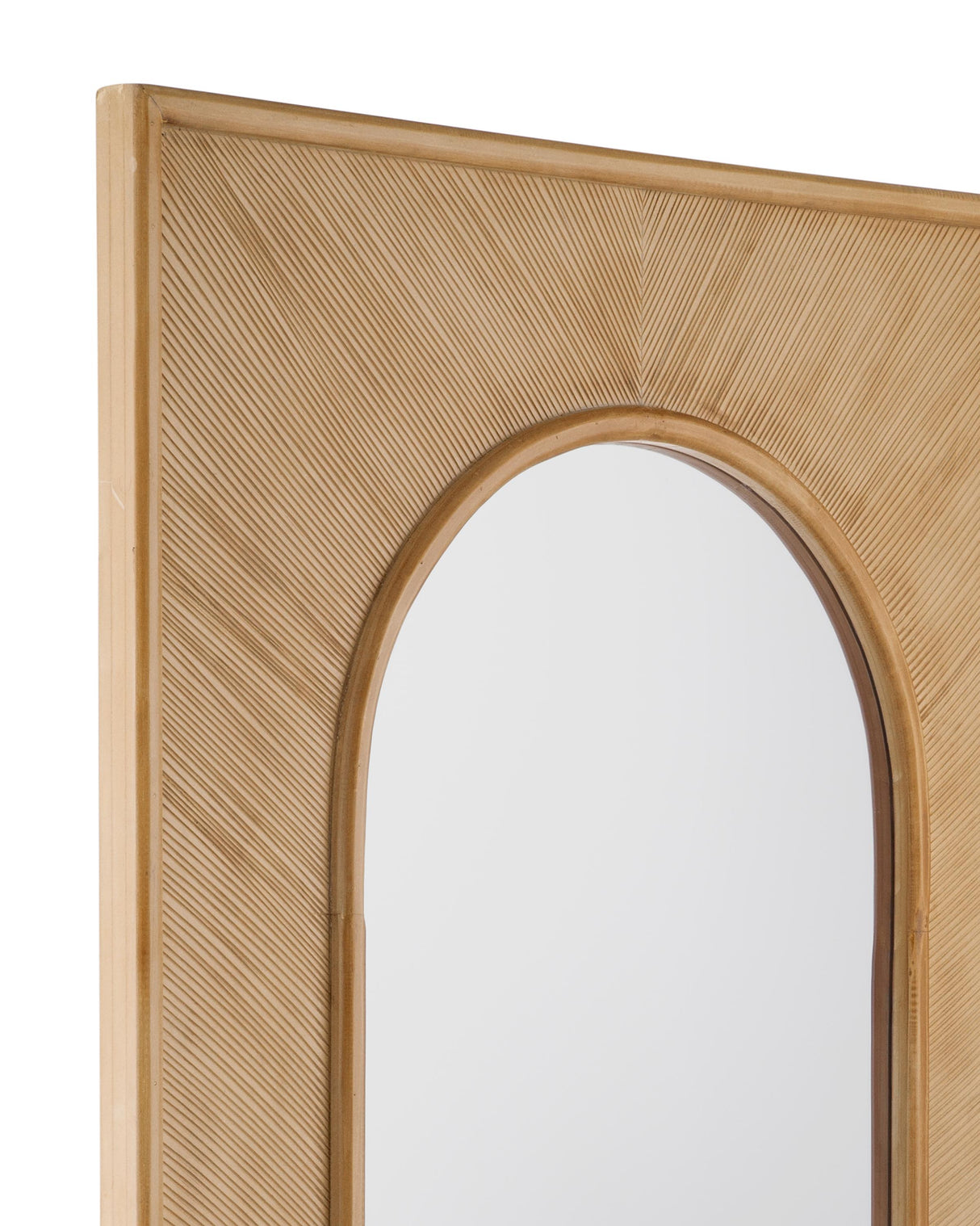 Bassett Brown Liam Floor Mirror