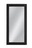 Bassett Matte Black Lithea Floor Mirror