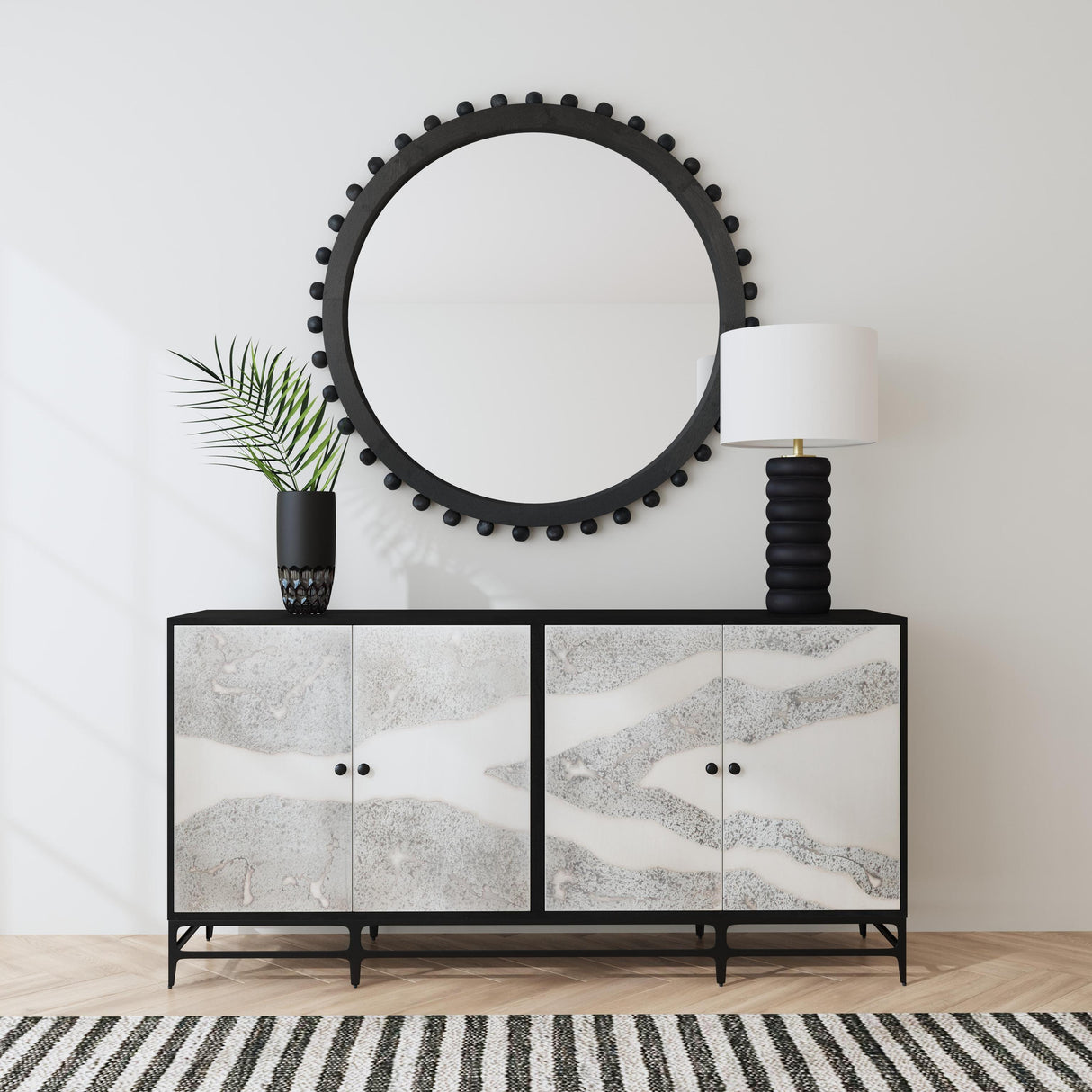 Bassett Natural Tioga Wall Mirror