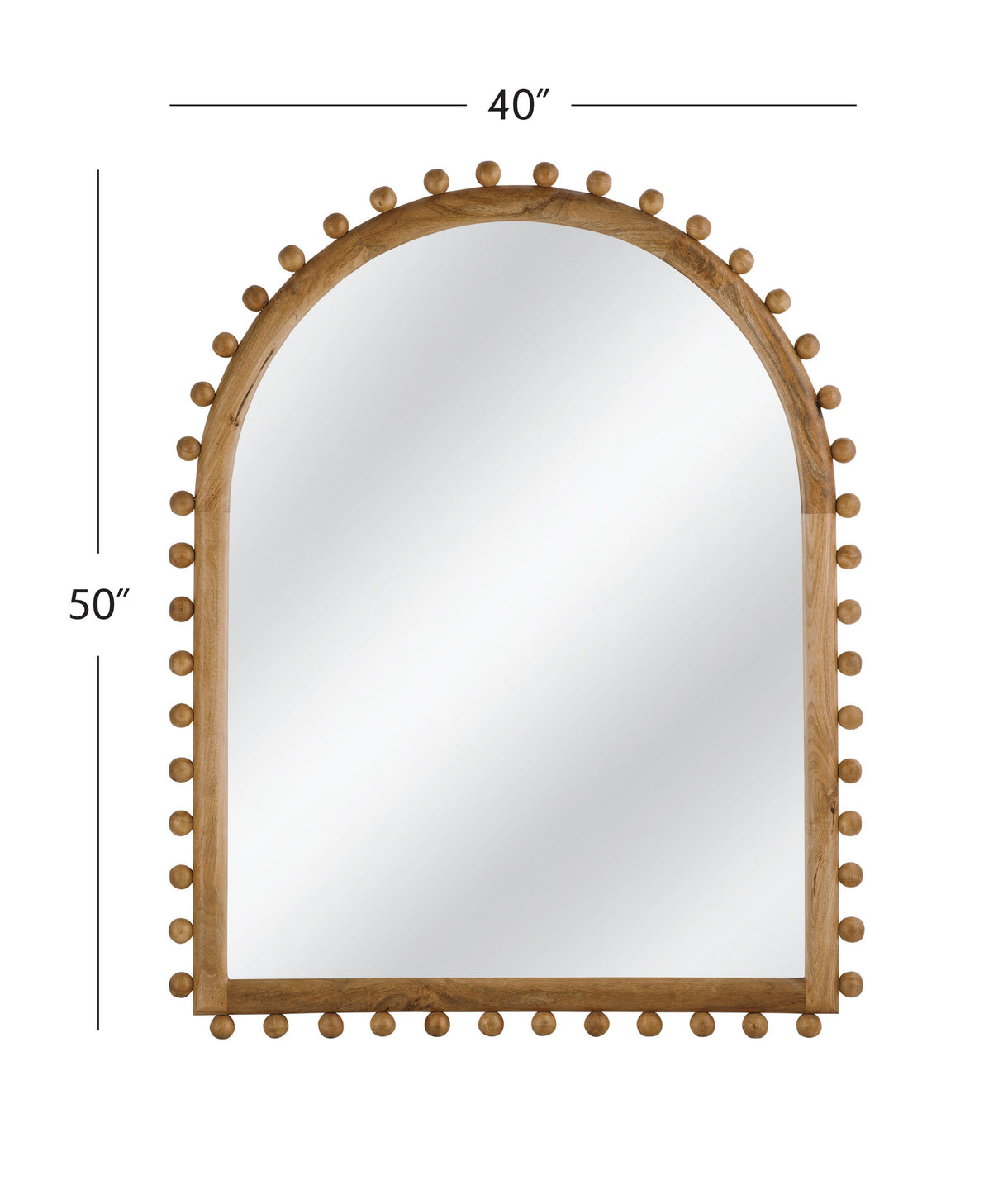 Bassett Natural Tioga Wall Mirror