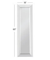 Bassett Black / Clear Perry Wall Mirror