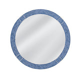 Bassett Blue/Cream Blue Circle Wall Mirror