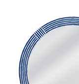 Bassett Blue/Cream Blue Circle Wall Mirror