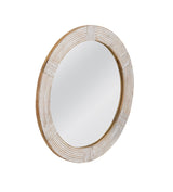Bassett White Wash Brockton Wall Mirror