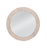 Bassett White Wash Brockton Wall Mirror