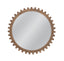 Bassett Natural Round Renn Wall Mirror Brown