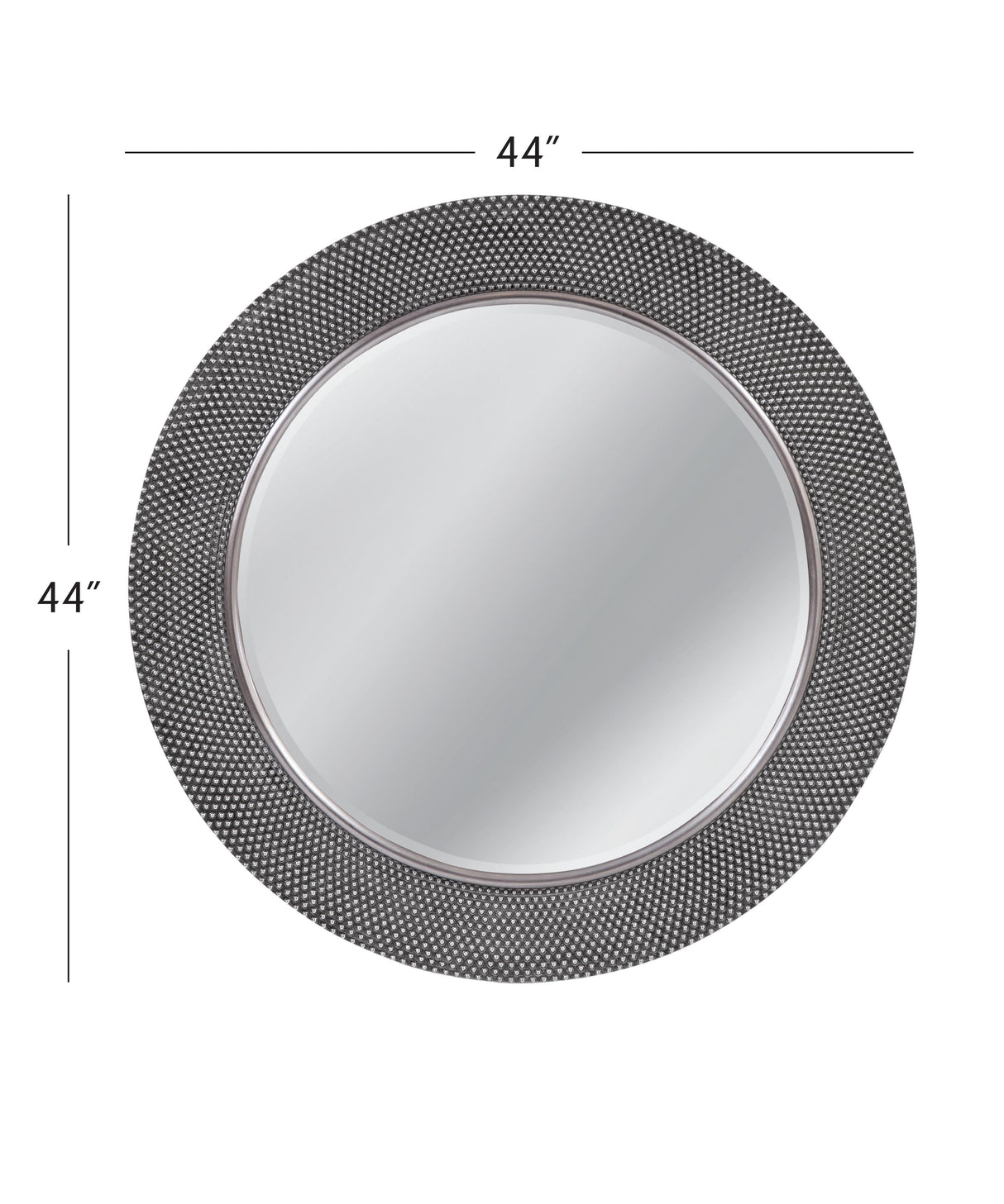 Bassett Ant Silver Dorotea Wall Mirror