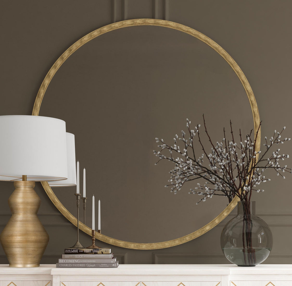 Bassett Gold Entralla Wall Mirror