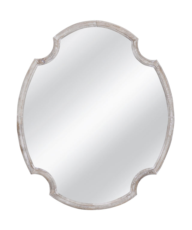 Bassett White Wash Fairvale Wall Mirror