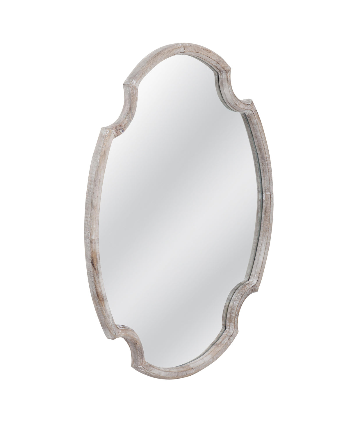 Bassett White Wash Fairvale Wall Mirror