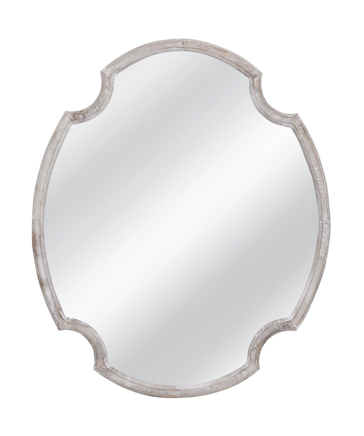 Bassett White Wash Fairvale Wall Mirror