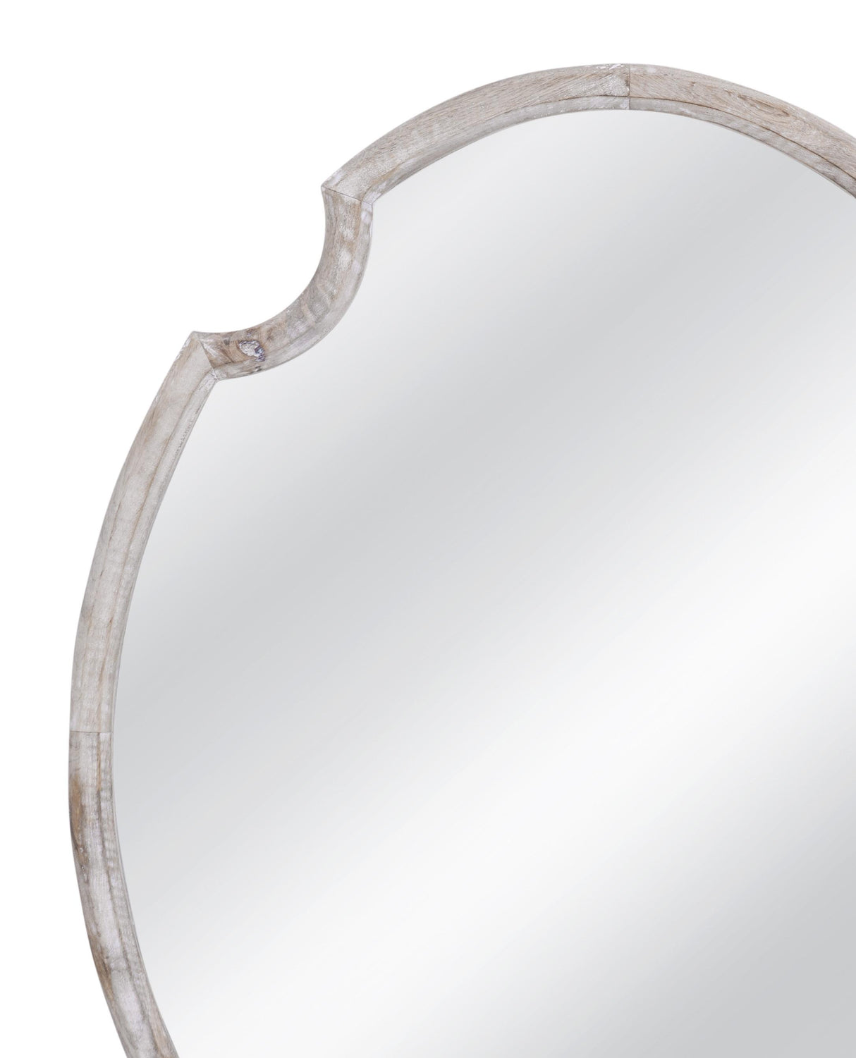 Bassett White Wash Fairvale Wall Mirror