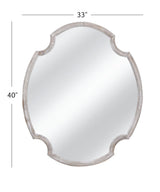 Bassett White Wash Fairvale Wall Mirror
