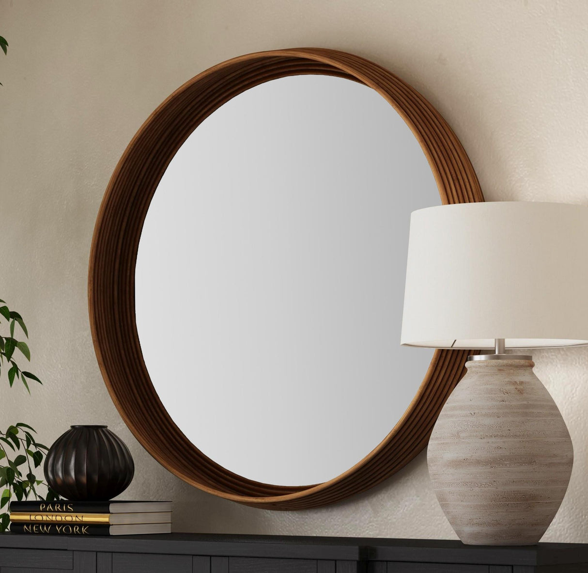 Bassett Natural Marcella Wall Mirror