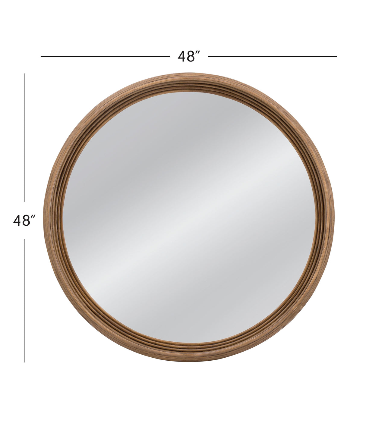 Bassett Natural Marcella Wall Mirror