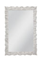 Bassett Sandblasted White Wash Isola Wall Mirror