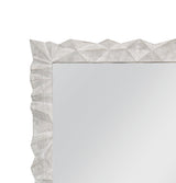 Bassett Sandblasted White Wash Isola Wall Mirror