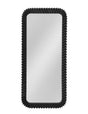 Bassett Sandblasted Black Kindlow Floor Mirror