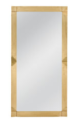 Bassett Antique Brass, Gold Mellstock Floor Mirror