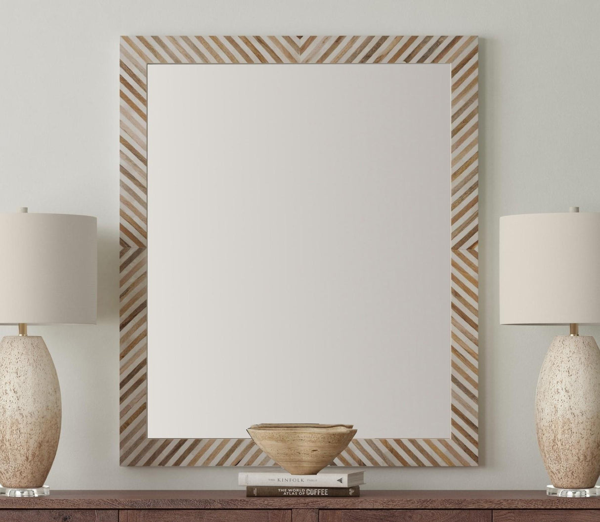 Bassett Natural Karl Wall Mirror