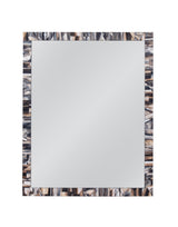 Bassett Black/Grey/Cream Kervo Wall Mirror