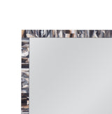 Bassett Black/Grey/Cream Kervo Wall Mirror