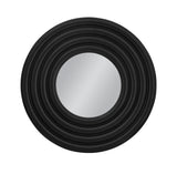 Bassett Matte Black Centauri Wall Mirror