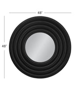 Bassett Black Centauri Wall Mirror