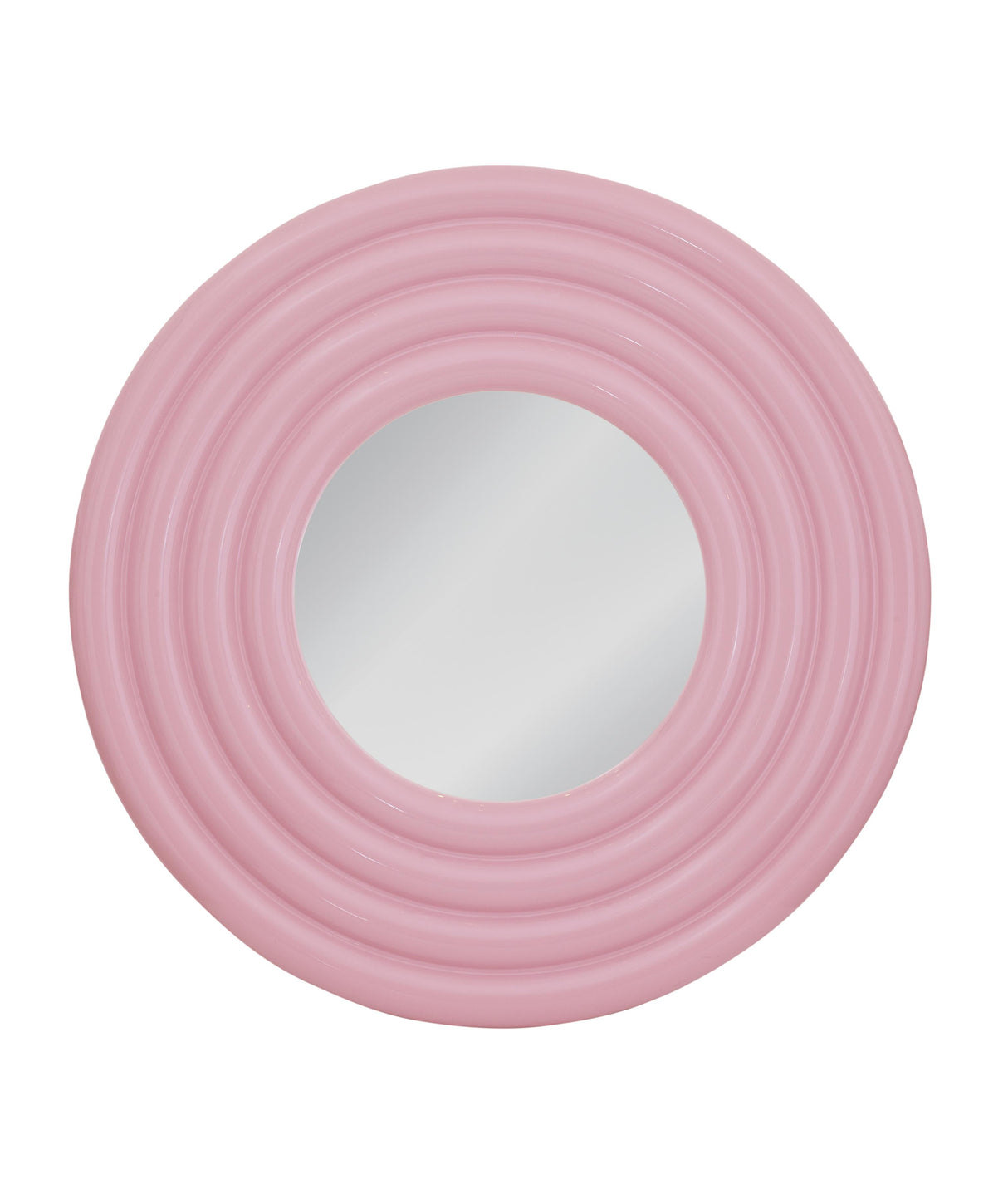 Bassett Glossy Pink Rigel Wall Mirror