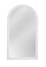 Bassett Matte White Vega Floor Mirror