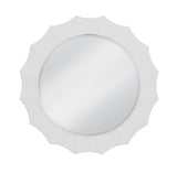 Bassett Glossy White White Altair Wall Mirror