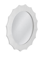 Bassett White White Altair Wall Mirror