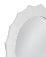 Bassett White White Altair Wall Mirror