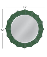 Bassett Rich Green Green Altair Wall Mirror