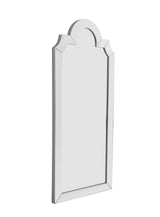Bassett Champagne Silver Leaf Spica Floor Mirror