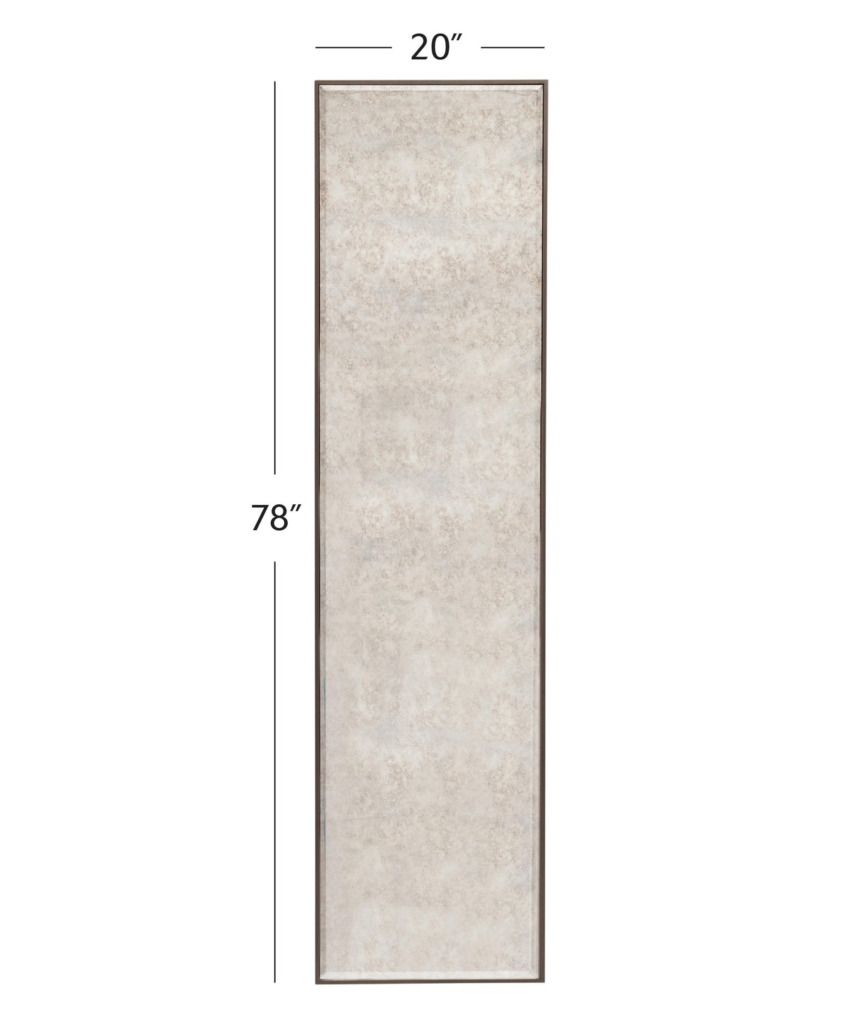 Bassett Polished Brass Tarus Wall Mirror