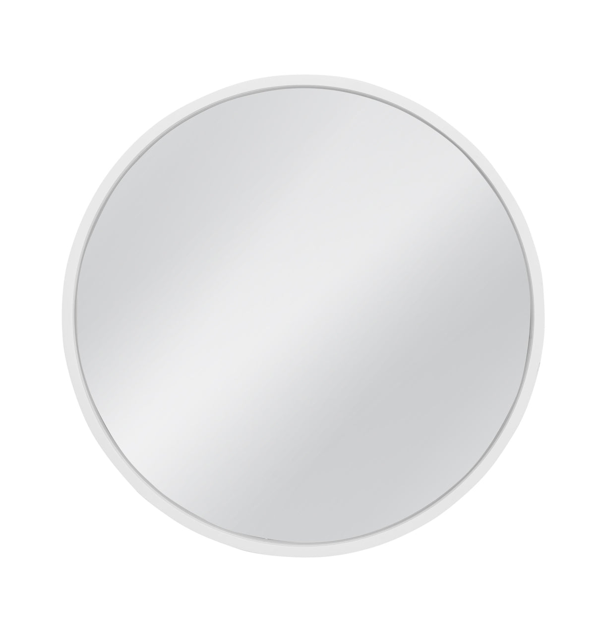 Bassett Glossy White Cyprus Wall Mirror