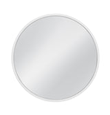 Bassett Glossy White Cyprus Wall Mirror