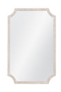 Bassett Distressed White Hendrix Wall Mirror