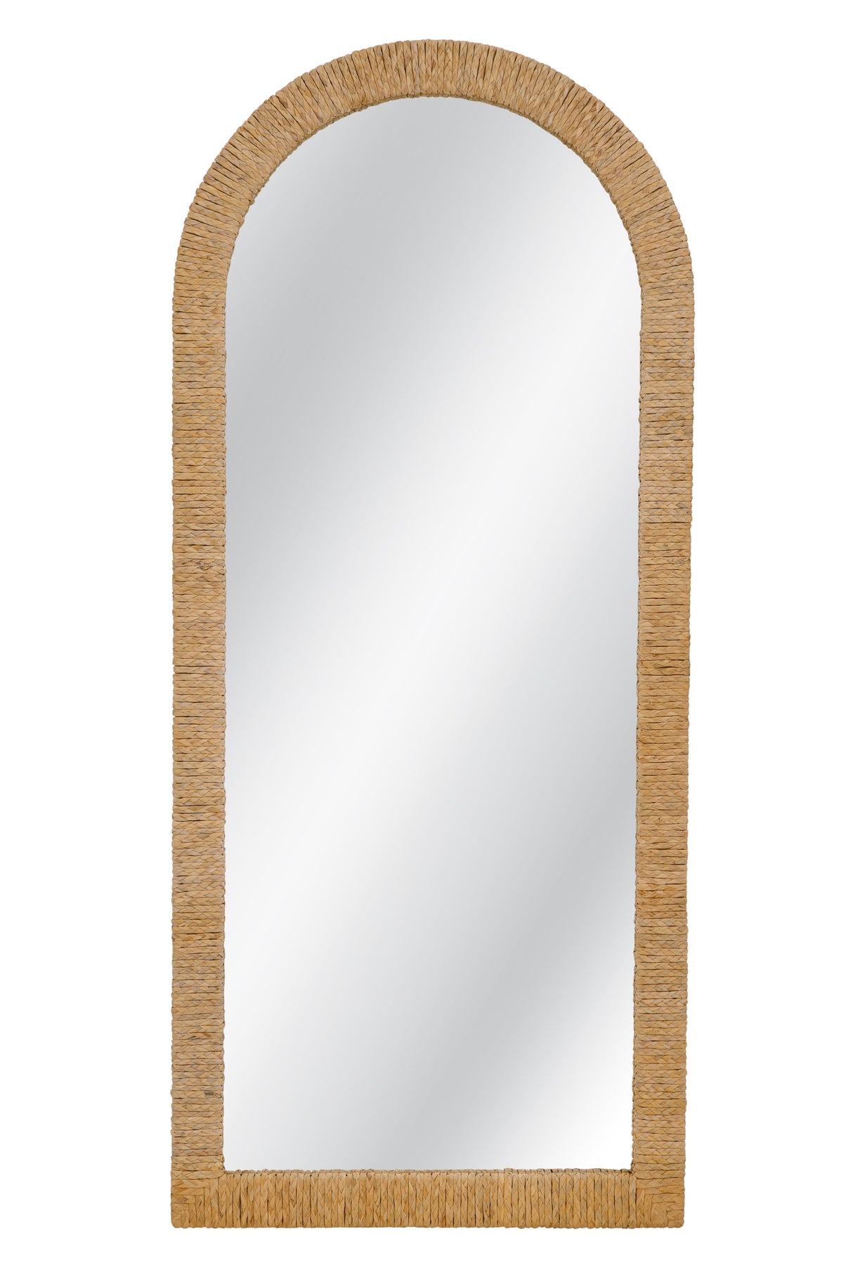Bassett Warm Natural Tan Jaleene Floor Mirror