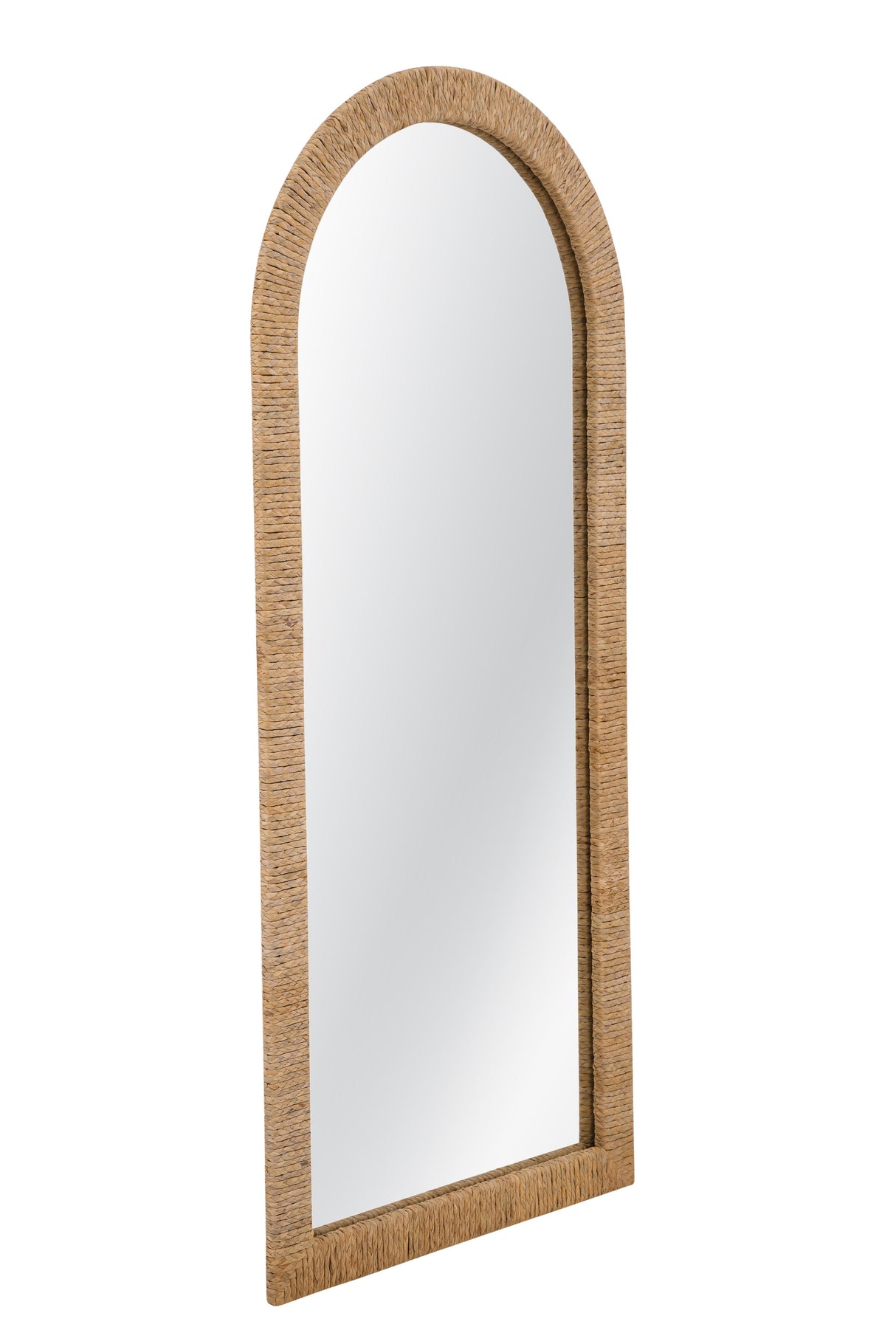 Bassett Warm Natural Tan Jaleene Floor Mirror