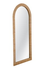 Bassett Warm Natural Tan Jaleene Floor Mirror