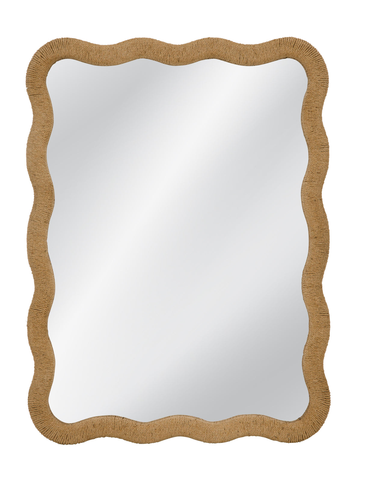 Bassett Natural Hemp Rope Burnette Wall Mirror