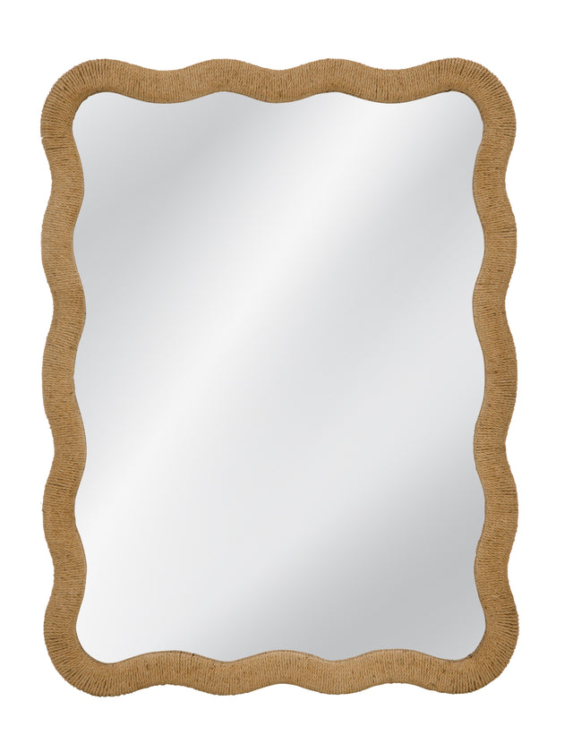 Bassett Natural Hemp Rope Burnette Wall Mirror