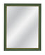 Bassett Rich Green, Elegant Gold Trim Malvern Wall Mirror