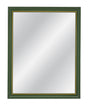 Bassett Rich Green, Elegant Gold Trim Malvern Wall Mirror