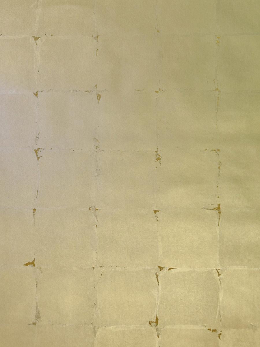 Old World Weavers Tea Squares Champagne Wallpaper